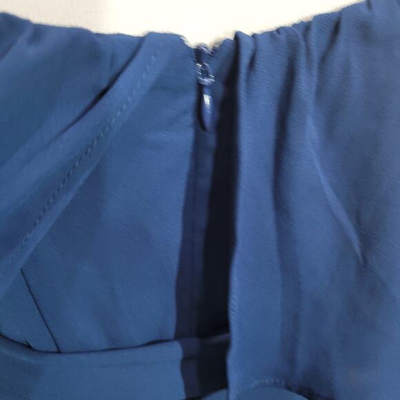 Yumi Kim Ink Carmen Maxi Off the Shoulder Ruffle Maxi Dress Size Small - Picture 2 of 10